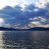 阿蘇海と丹後半島の光芒