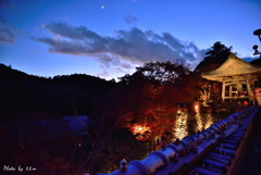 暮れゆく山に鐘が鳴る_勝尾寺