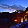 暮れゆく山に鐘が鳴る_勝尾寺