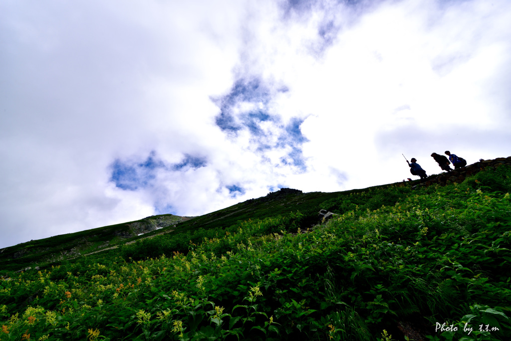 立山三山_あの山を目指せ！