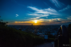 我が街の空