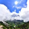 立山三山_沸き立つ雲