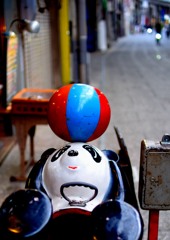 尾道本通りのパンダ