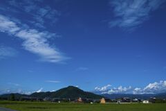 ふるさとの夏空