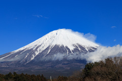 なかなか雲が取れない