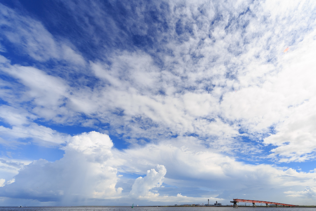 城南島海浜公園から