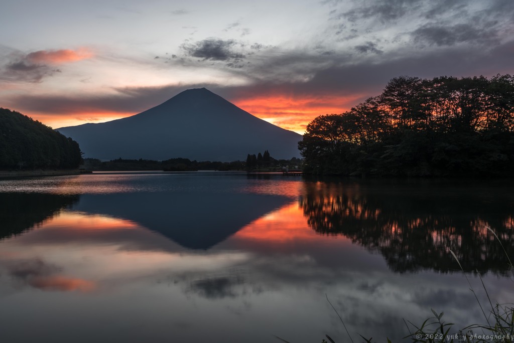 焼けの空