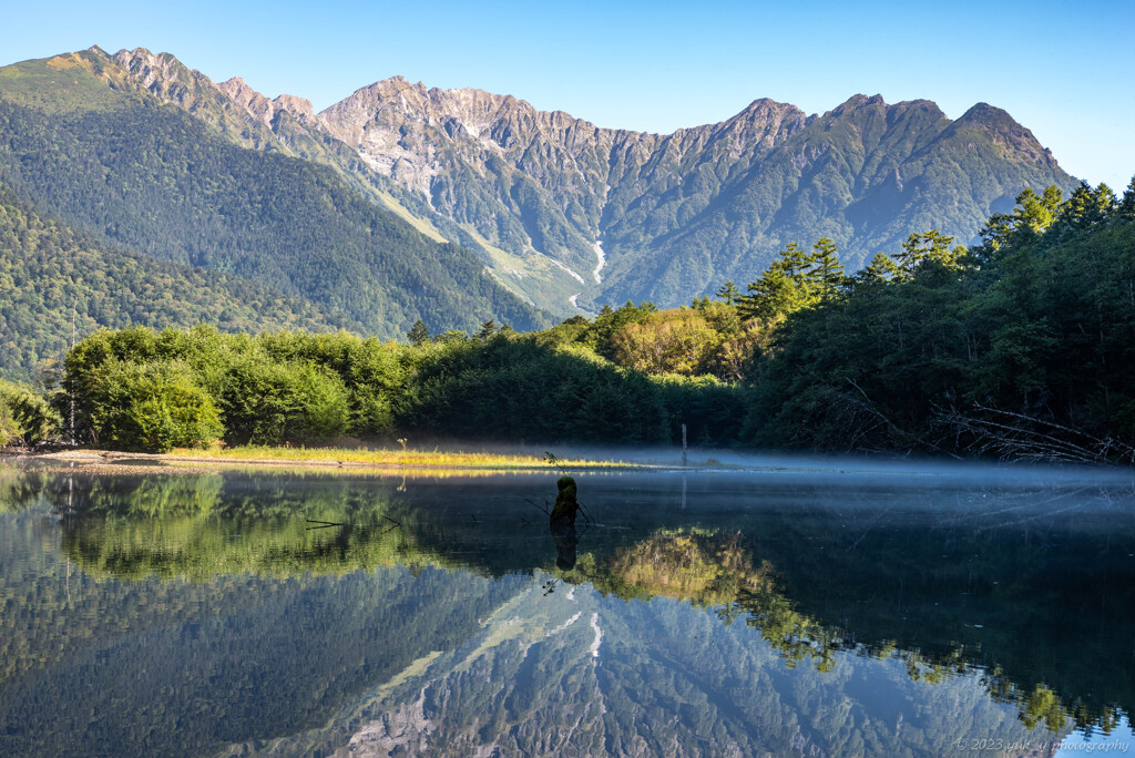 快晴、夏の上高地