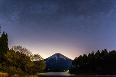 銀河の夜空