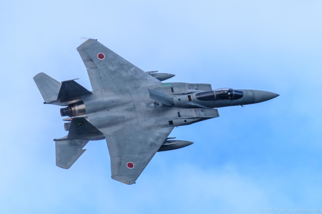 F-15急旋回