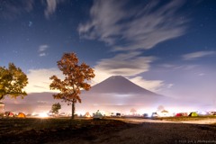 ソロキャンプの夜