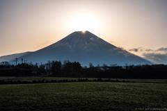 山頂の閃光