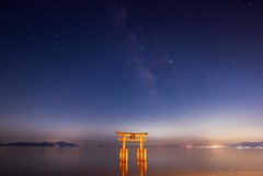 琵琶湖の天の川
