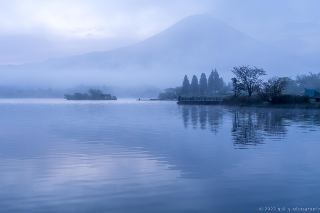 霧の田貫湖