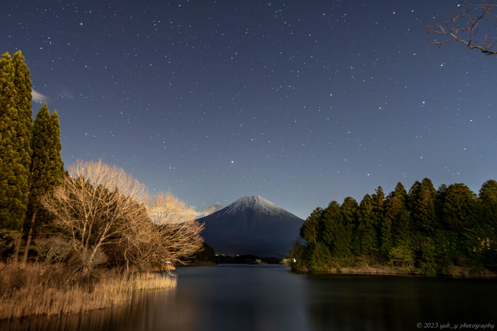 夜空の向こうに