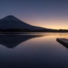 夜明けの桟橋