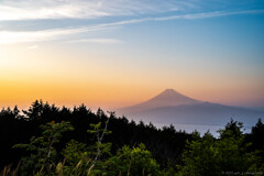 西伊豆の夕暮れ時