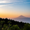 西伊豆の夕暮れ時