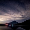 夜空の流れ