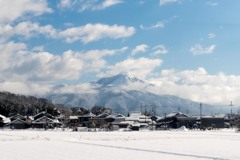 冬景色、伊吹