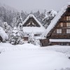 豪雪の合掌造り