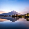 湖畔のあけぼの