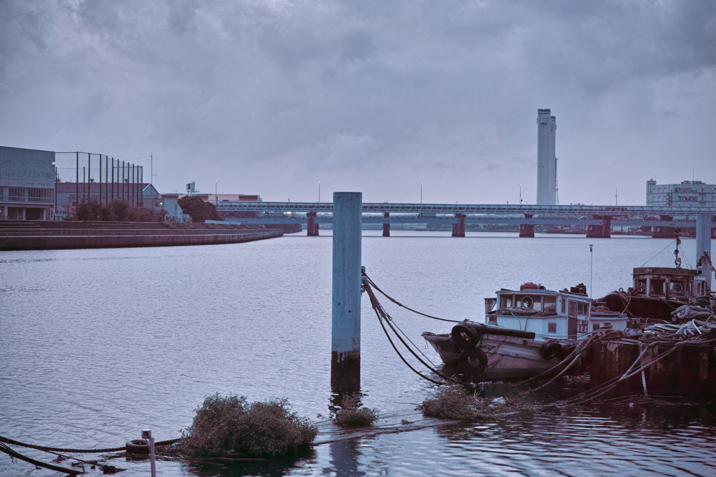 地元　雨の早朝①