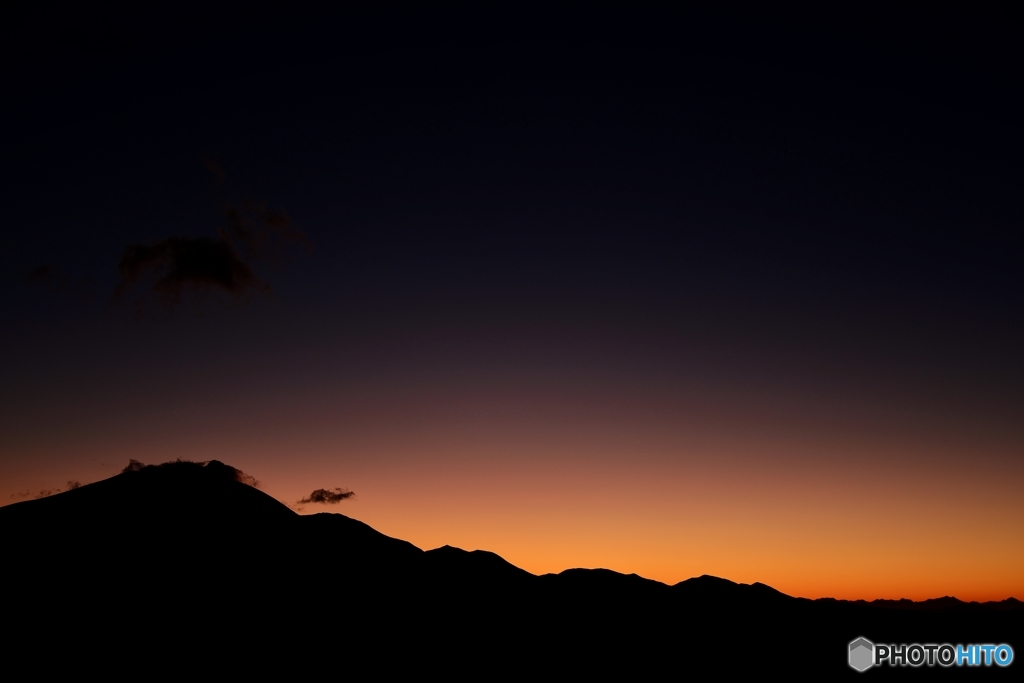 ある日の夕景 ３ 浅間山