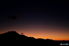 ある日の夕景 ３ 浅間山