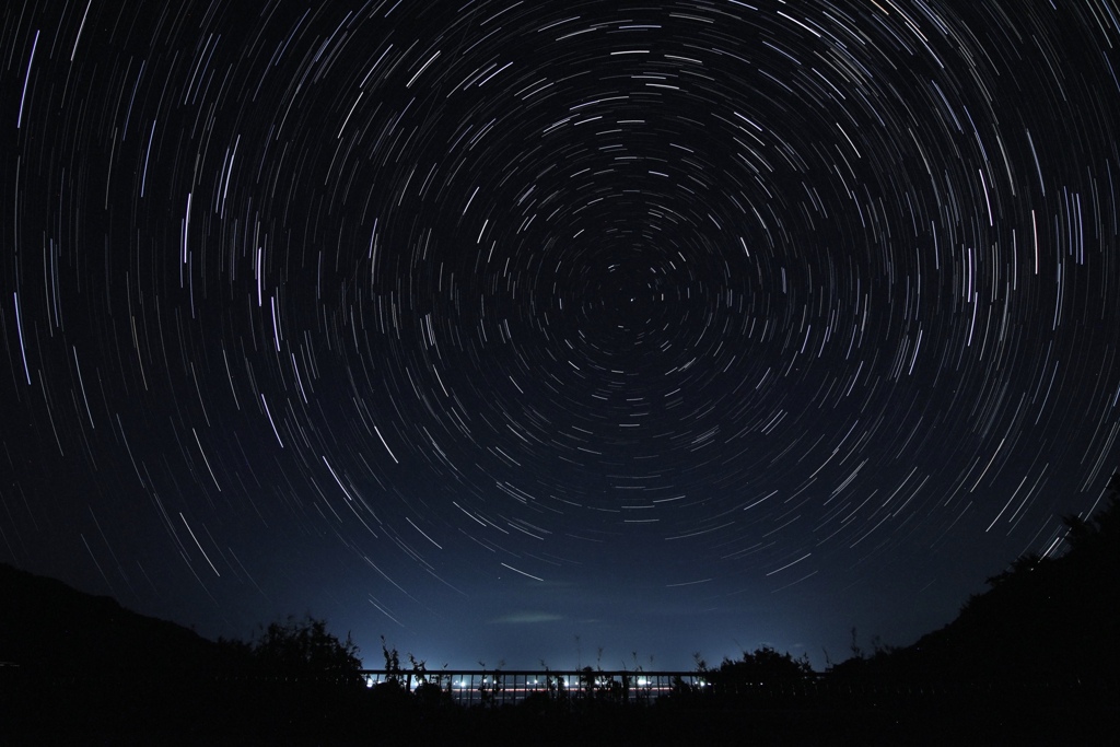 夏の星降る夜