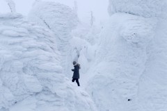 雪の迷路