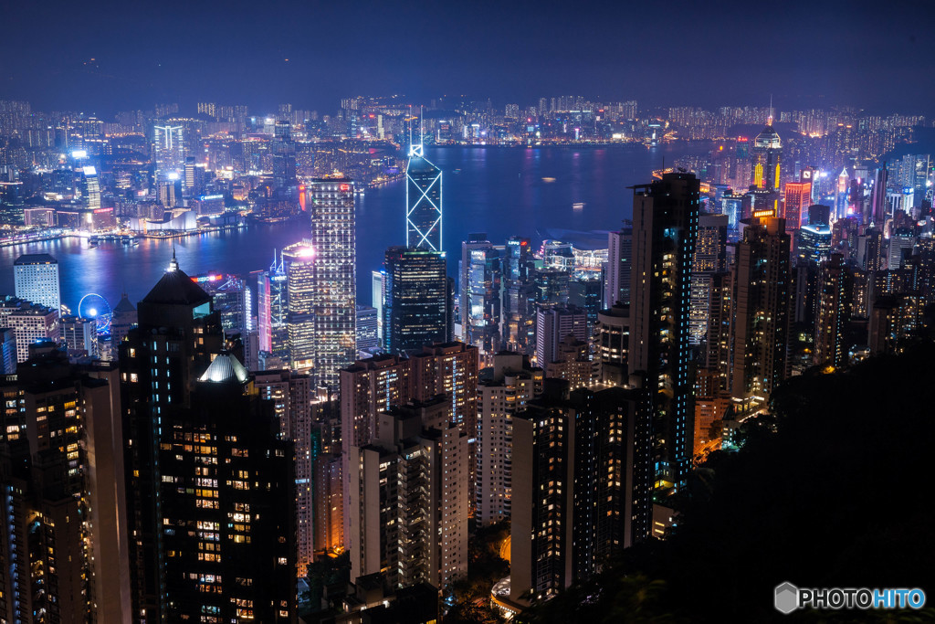 香港の夜　〜ビクトリア・ピーク〜