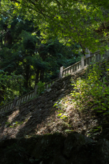 穴門山神社　石垣