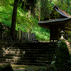 穴門山神社　随神門