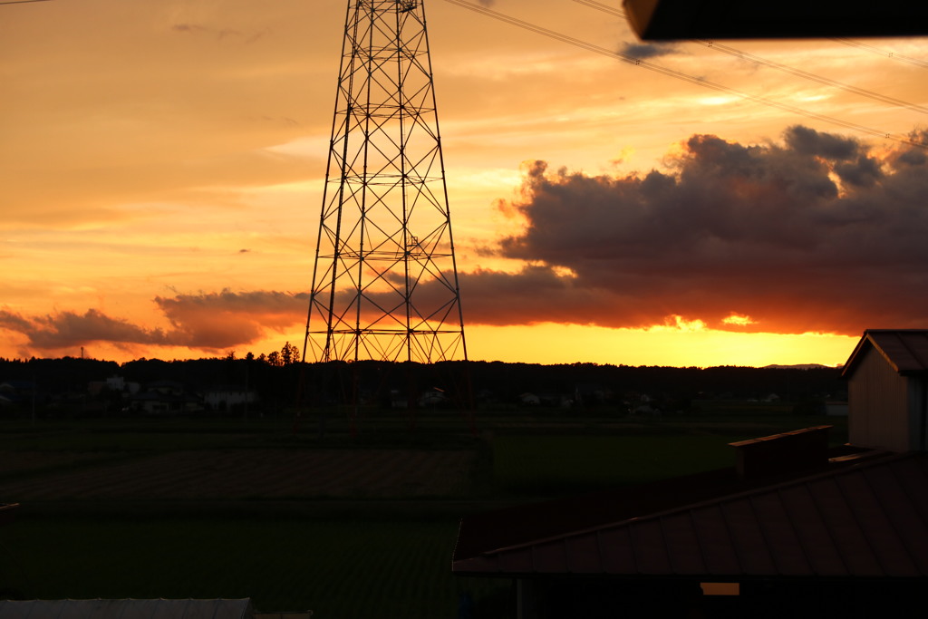 夕焼け