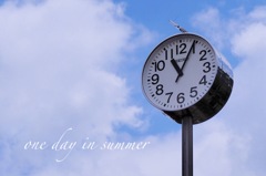 one day in summer 2
