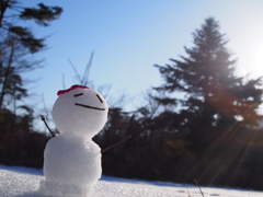 「初雪っ！」