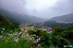 白川郷展望台より