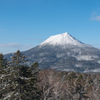 雄阿寒岳と雌阿寒岳