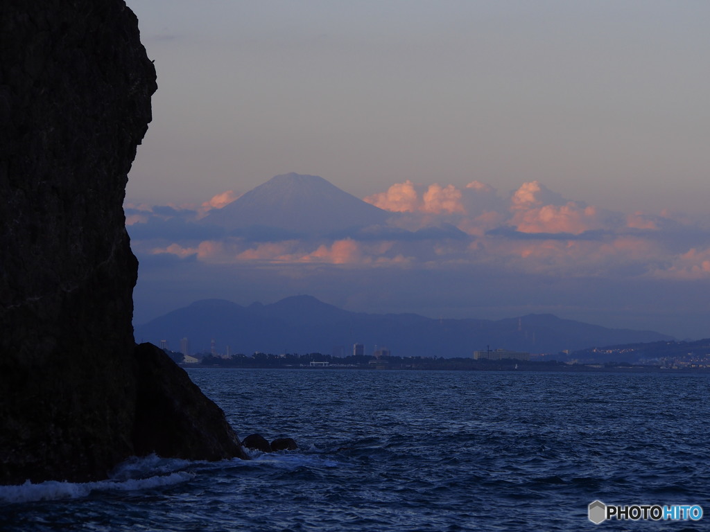 夏の終わりの富士山