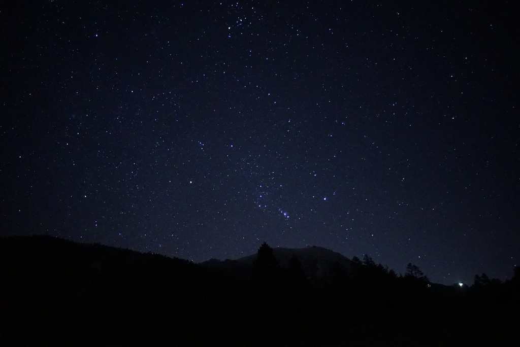 秋の夜空