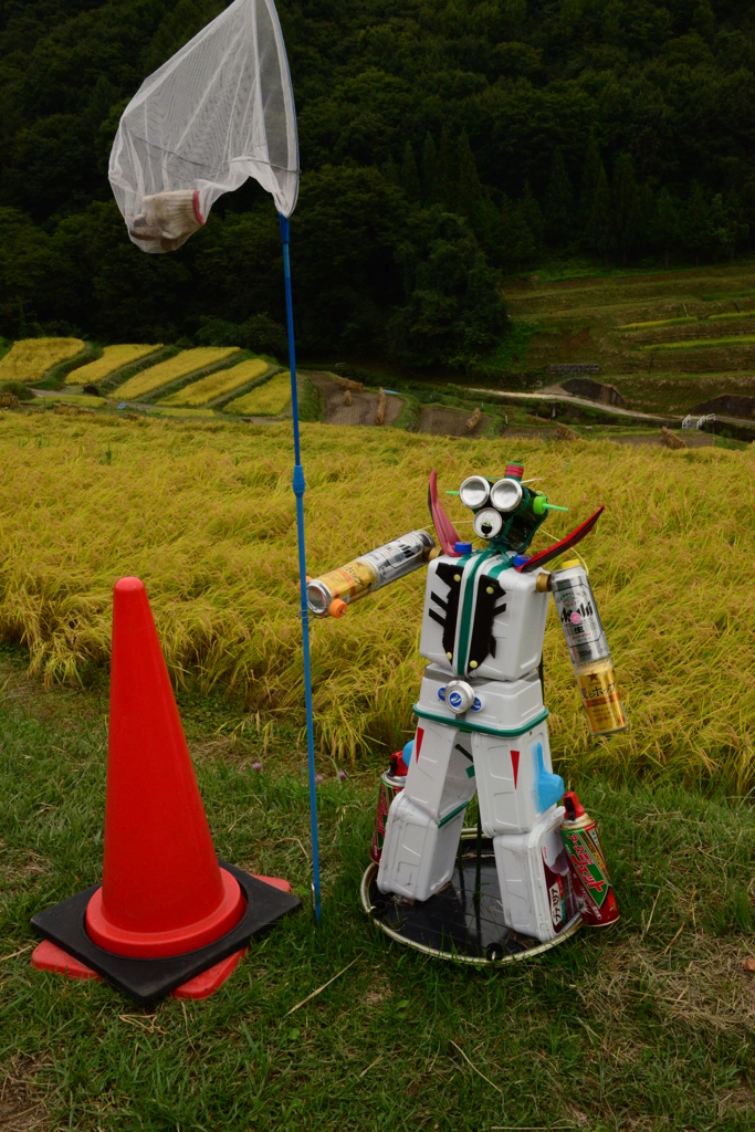 最新の案山子