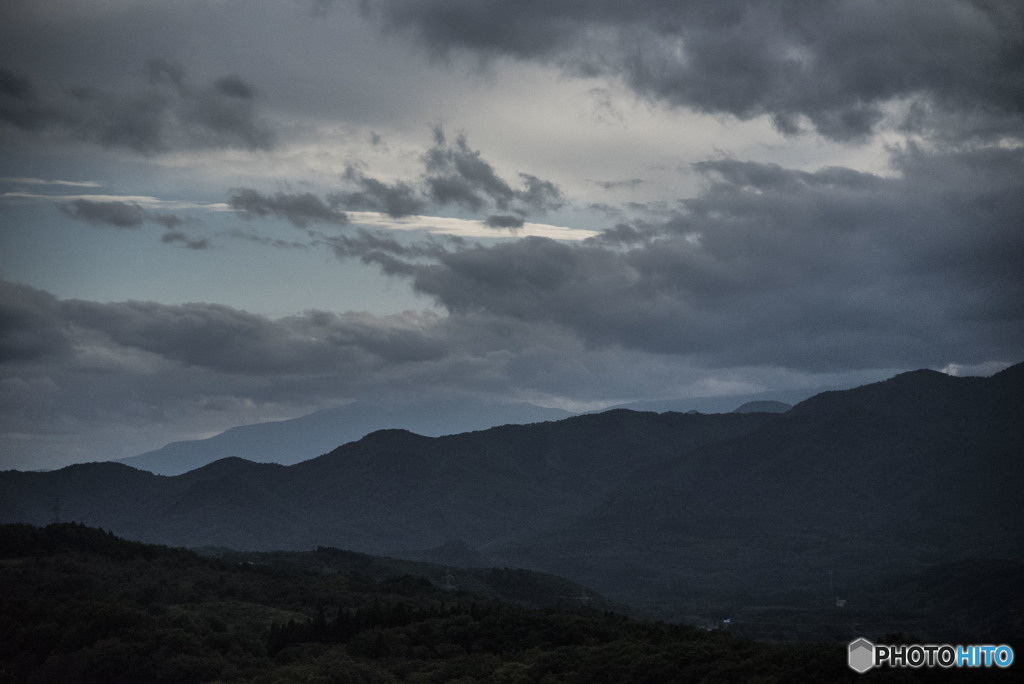 福島の山々が・・
