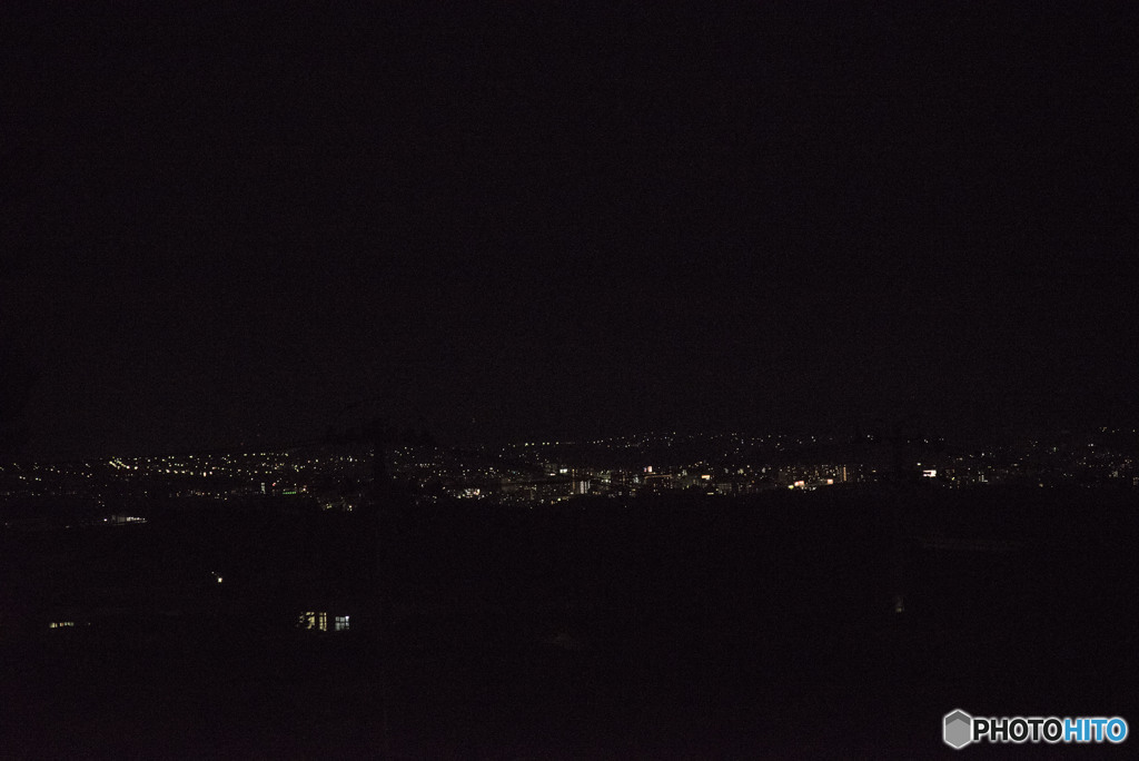 仙台市国見から見た夜景２