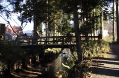賑わった郷の跡