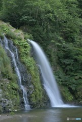夕暮れの滝【心を洗う時】