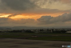 あいにく曇り空でした。