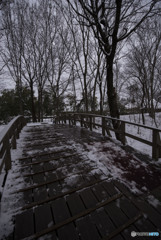 はしを渡るべからず。