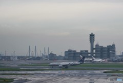 国際線ターミナルから望む