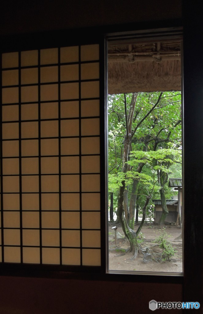 雨音に悟される。